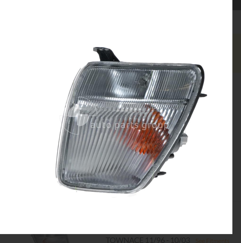 GENUINE LEFT CORNER BLINKER PARK LIGHT FOR TOYOTA TOWNACE Sbv Kr42-Kr43R 11/96-