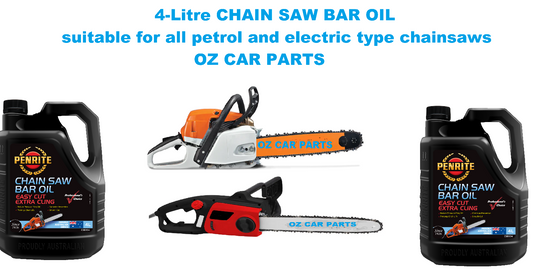 4-Litre CHAIN SAW BAR OIL many others CHAINSAW requiring bar & chain lubrication