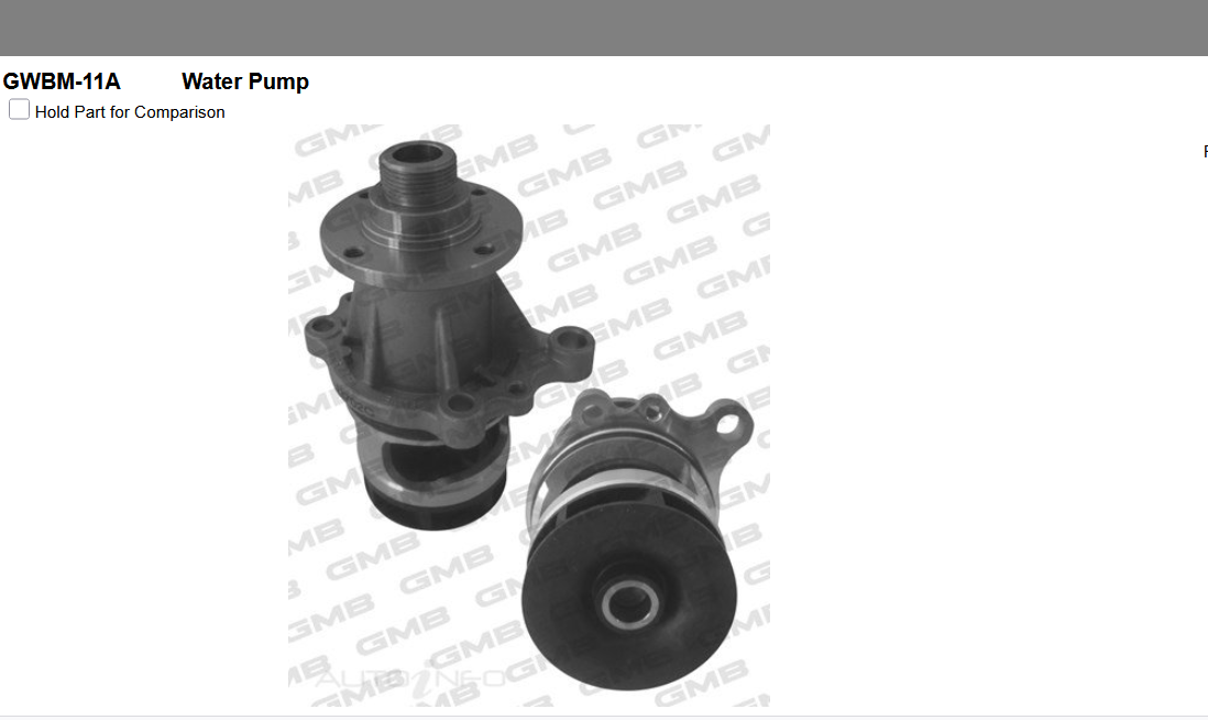 GENUINE GMB WATER PUMP+GASKET+SILICONE FOR BMW 3 Series 1.9L E36 - E46