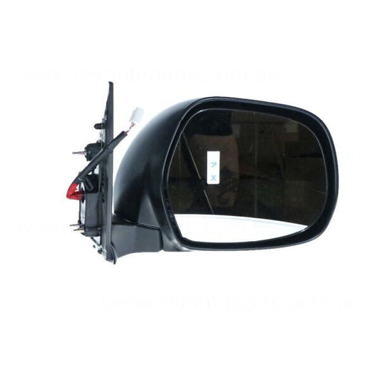 GENUINE RIGHT DOOR MIRROR FOR Toyota HIACE 1/05-12/13 BLACK COMPLETE MIRROR