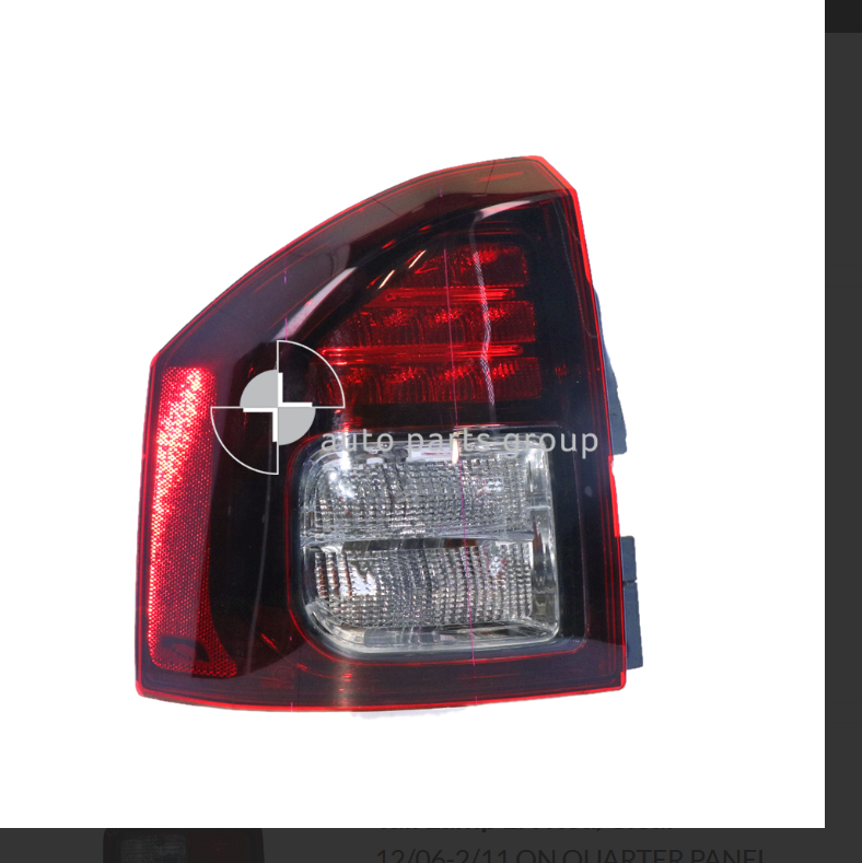 GENUINE LEFT TAIL LIGHT FOR JEEP COMPASS MK 7/2011-12/2016 WAGON