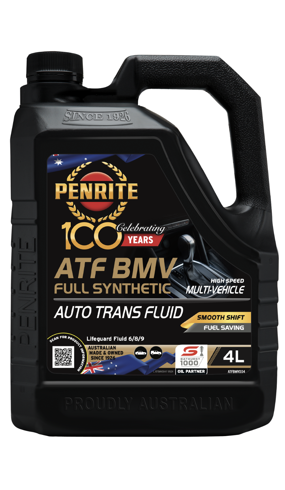 4-L-Automatic Transmission Fluid Oil PENRITE ATFBMV004  ATF BMV Full Synthetic