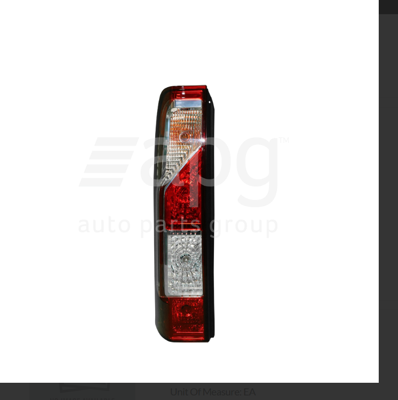 GENUINE LEFT TAIL LIGHT FOR RENAULT MASTER X62 VAN 9/2014-10/2019