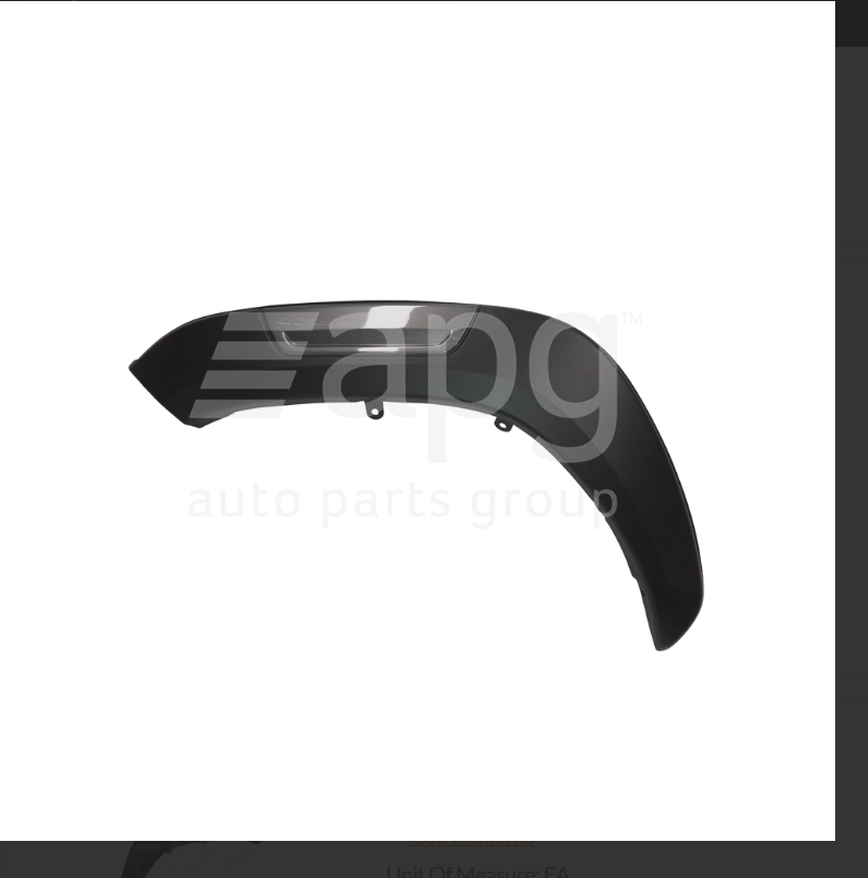 GENUINE LEFT FRONT GUARD FLARE FOR Toyota Hilux GUN126R 2020-ON Rogue