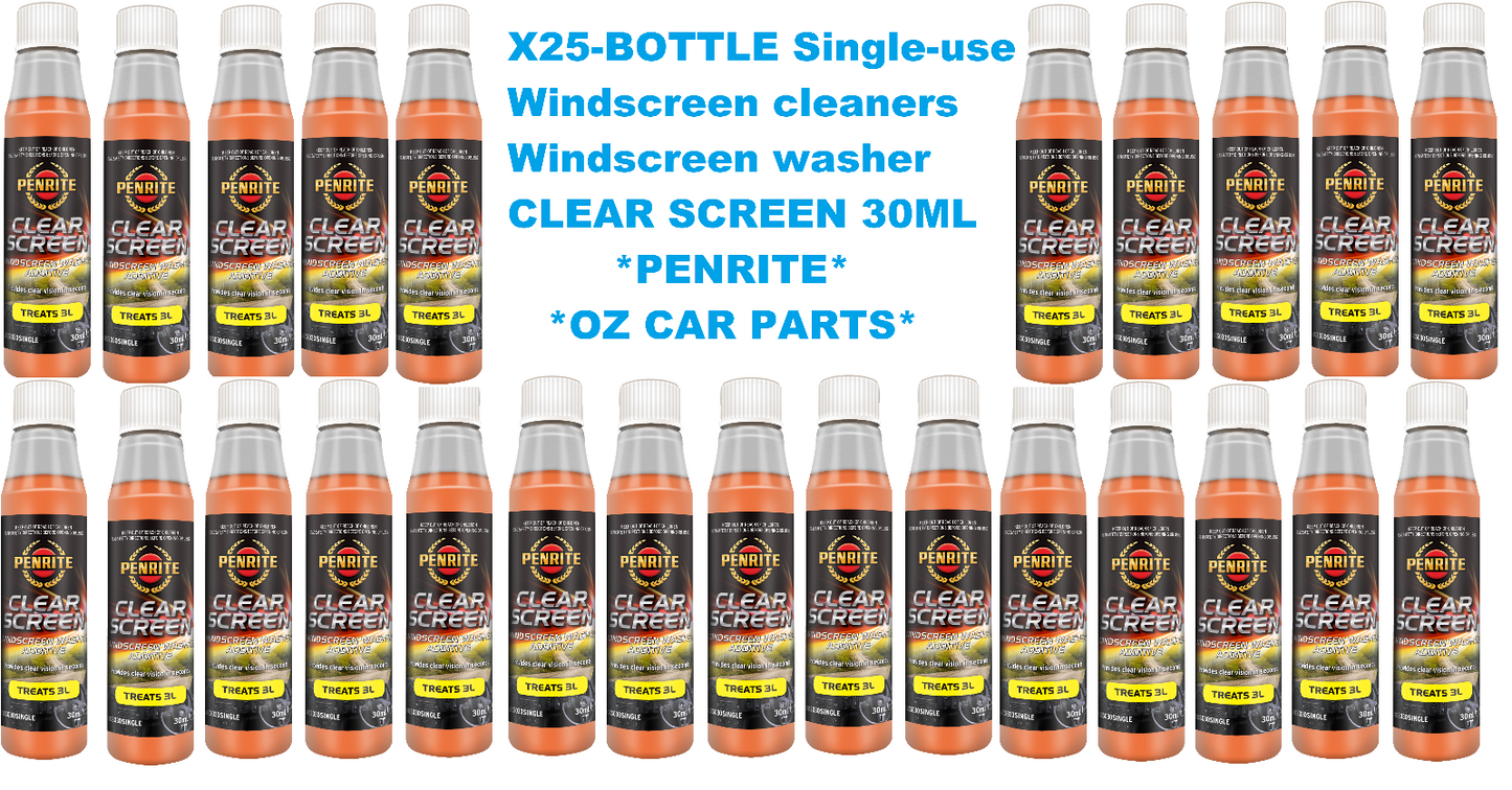 X25-BOTTLE Windscreen WINDOW Cleaner windscreen washer Single-use
