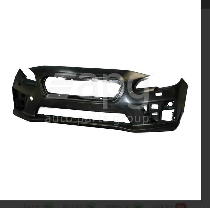 GENUINE FRONT BAR COVER BUMPER FOR Sedan WRX STI Premium 4/2014-5/2015
