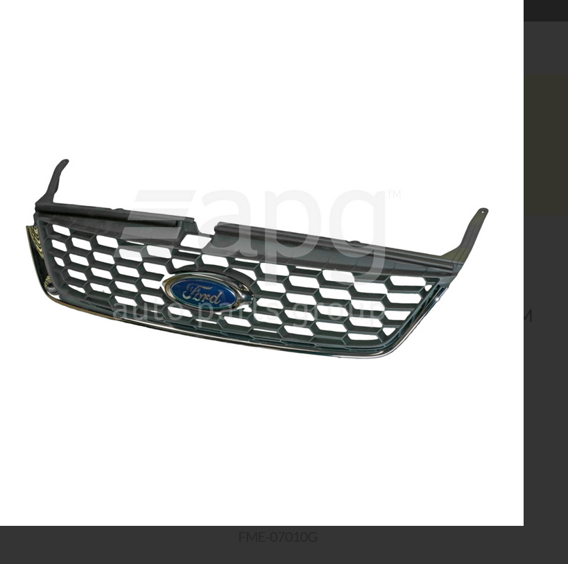 GENUINE FRONT GRILLE FOR FORD MONDEO 8/2007-5/2009 5-DOOR XR5 TURBO/TITANIUM