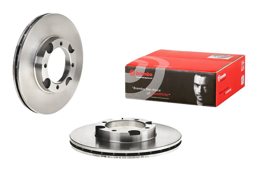 Brembo FRONT Disc Brake Rotor FOR Hyundai Excel 1.5 X-2 i 1990-1995 *242MM-DISC