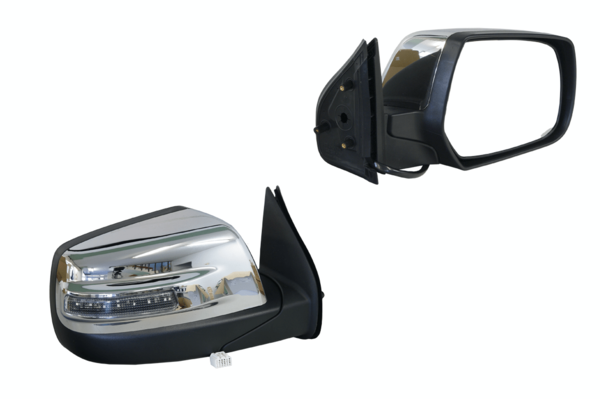 NEW DRIVER SIDE DOOR MIRROR FOR FORD RANGER PJ/PK 12/2006-08/2011 7-PIN CHROME
