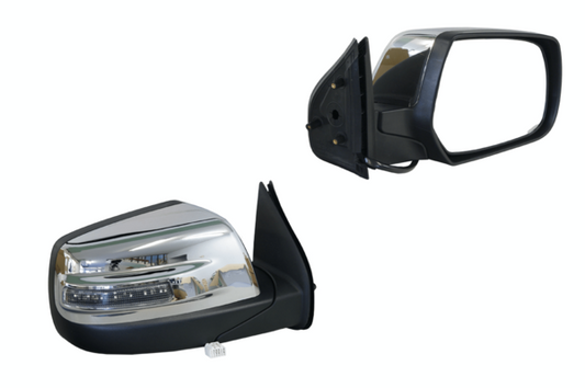 NEW DRIVER SIDE DOOR MIRROR FOR FORD RANGER PJ/PK 12/2006-08/2011 7-PIN CHROME