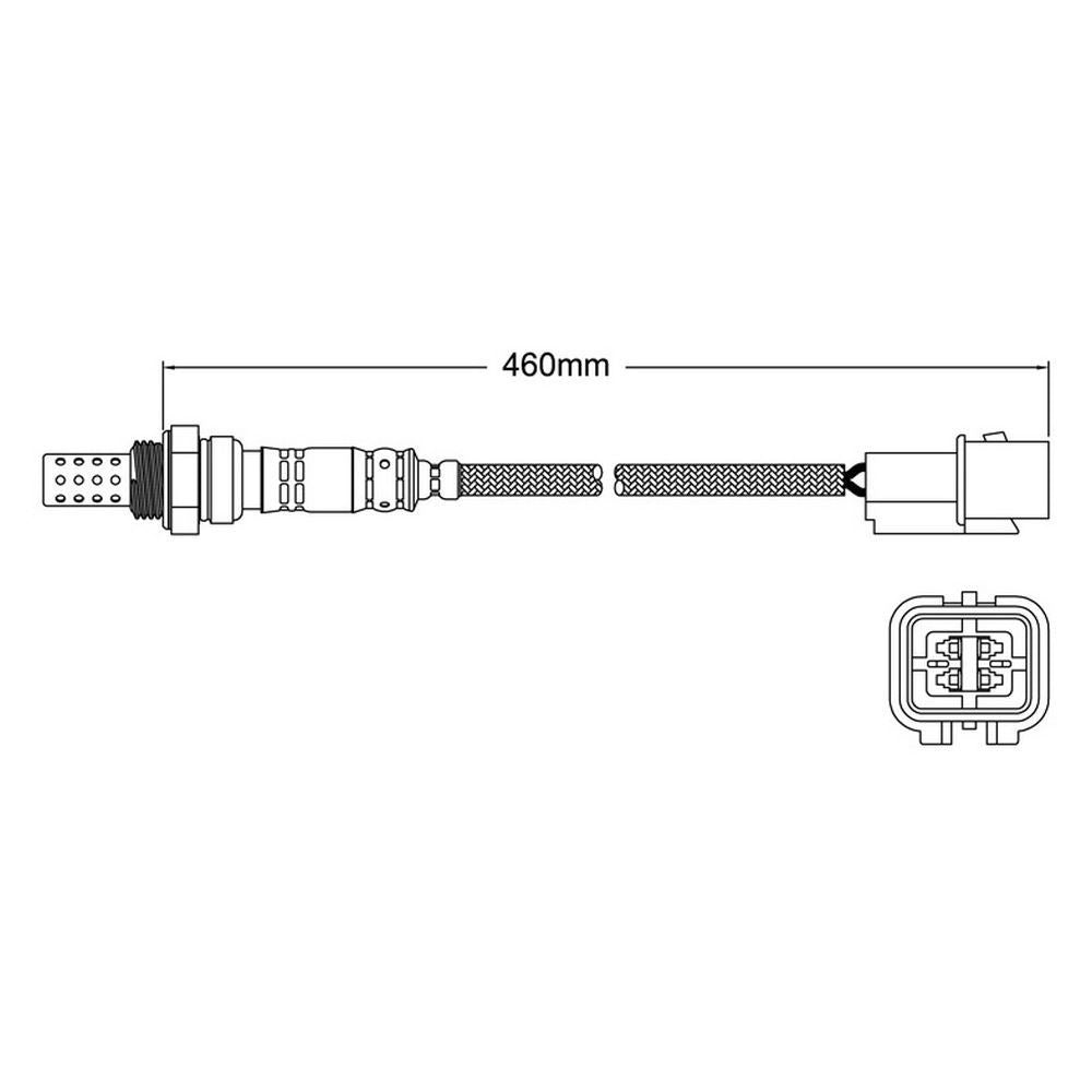 NEW Exhaust O2 Oxygen Sensor FOR Mitsubishi Grandis BA / HJ 2.4L MIVEC (4G69