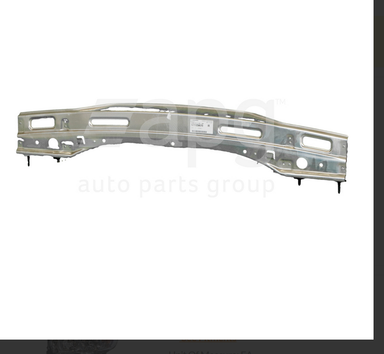 GENUINE Rear Bar Reinforcement REO FOR SUBARU FORESTER SG 9/2006-2/2008