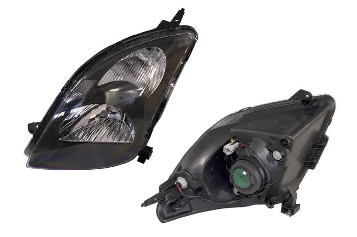 NEW LEFT HEADLIGHT FOR SUZUKI SWIFT EZ 01/2005-09/2010 HEAD LIGHT CHROME/BLACK