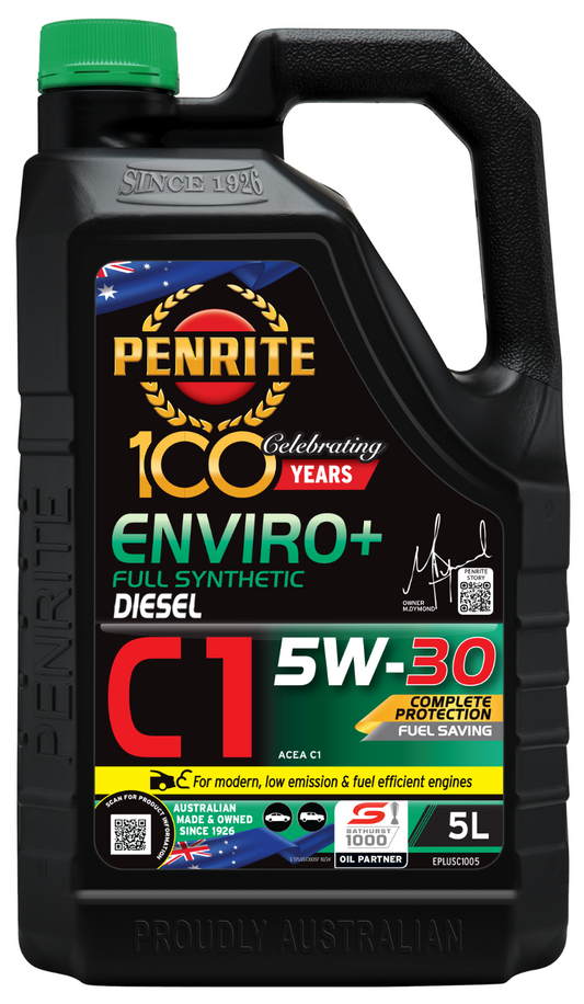 5-Litre - *PENRITE* ENGINE OIL EPLUSC1005   ENVIRO+ C1 5W-30 (FULL SYN.)