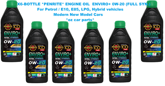 X6-BOTTLE *PENRITE* ENGINE OIL -EPLUS0W20001- ENVIRO+ 0W-20 (FULL SYN.)