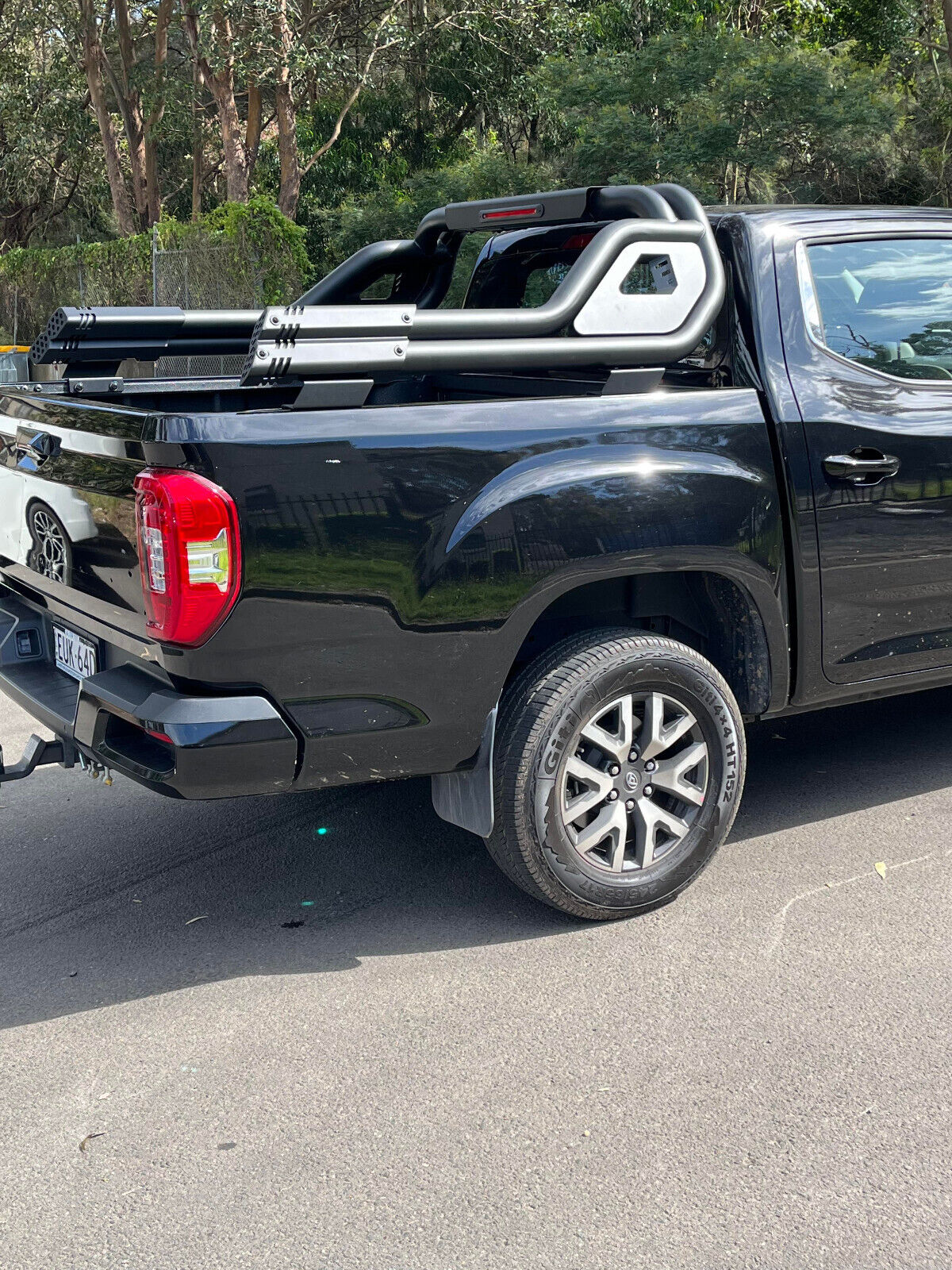 Black Sports Bar Roll Bar FOR LDV T60 Dual Cab - 2017-2022 SPORT BAR NEW