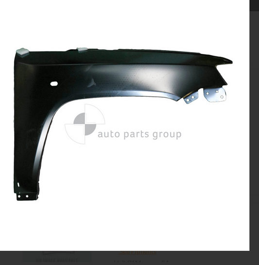 GENUINE RIGHT FRONT GUARD FOR JEEP GRAND CHEROKEE 7/2013-3/2016 WITHOUT BLINKER