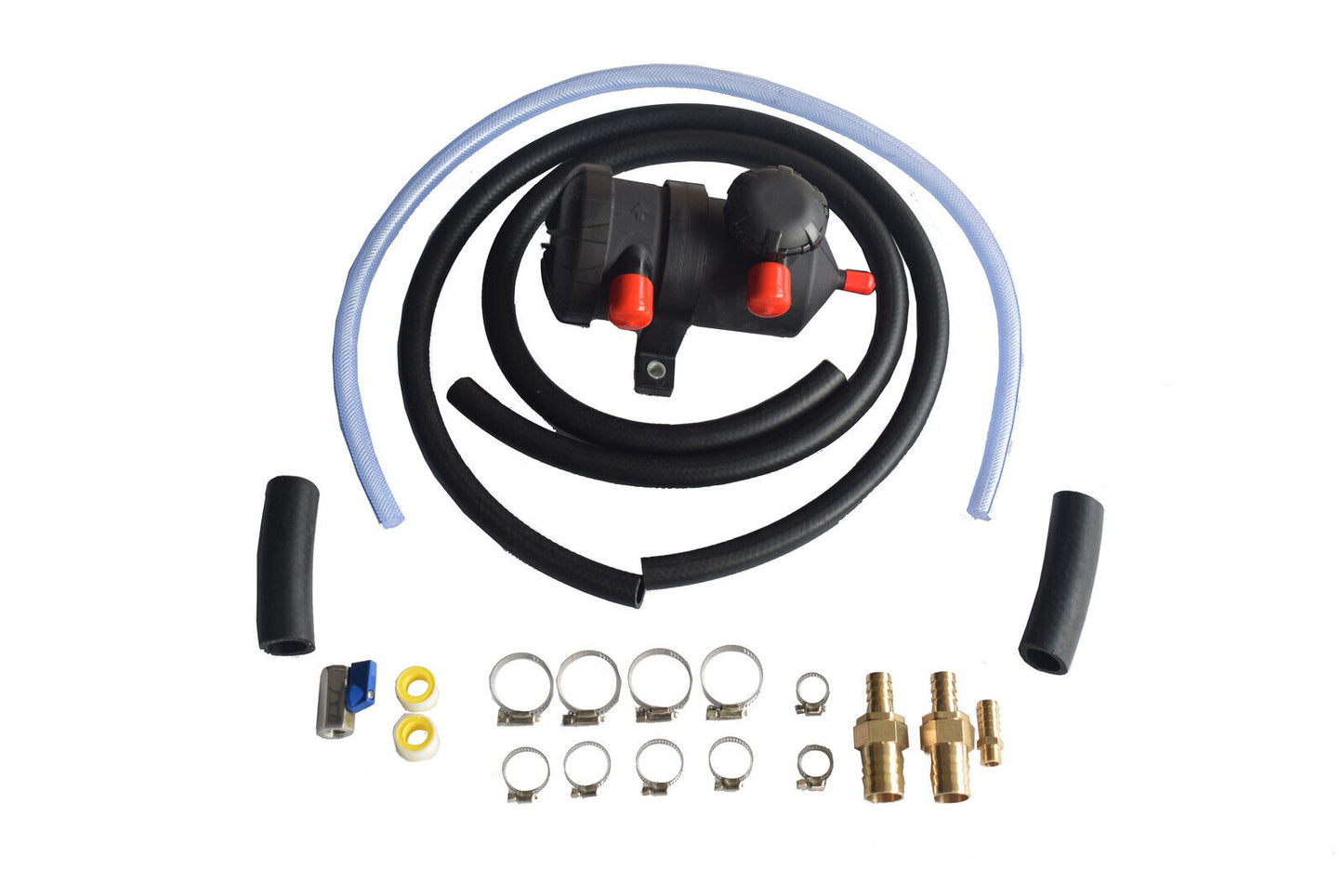Universal Oil Catch Can Kit For Provent 200 Diesel Oil With16mm Hose