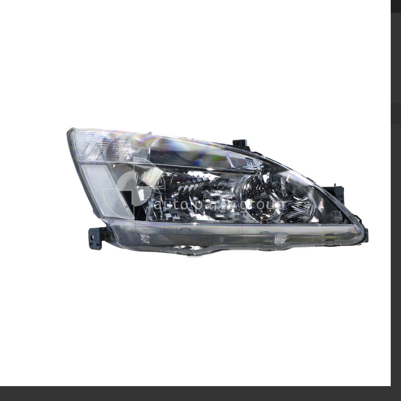 GENUINE RIGHT HEADLIGHT FOR HONDA ACCORD SEDAN 6/2006-12/2008 HALOGEN MANUAL ADJ