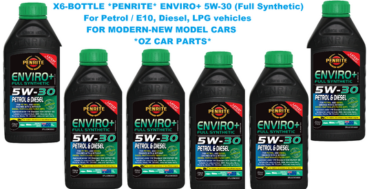 X6- *PENRITE* ENGINE OIL EPLUS5W30001  ENVIRO+ 5W-30 (FULL SYN.) Full Synthetic