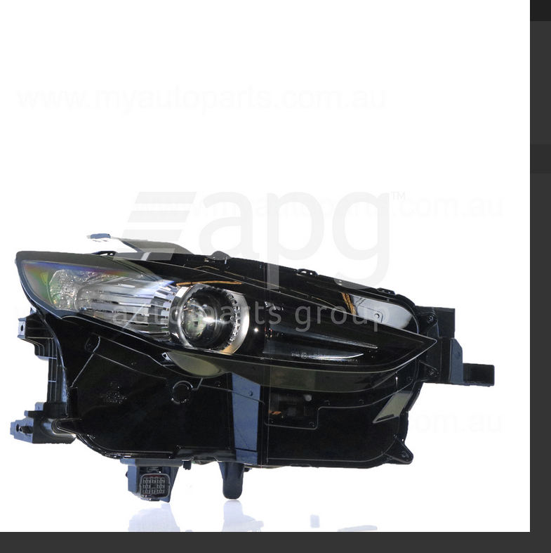 GENUINE RIGHT HEADLIGHT FOR MAZDA CX-30 11/2019-9/2023 LED WITHOUT Adaptive TYPE