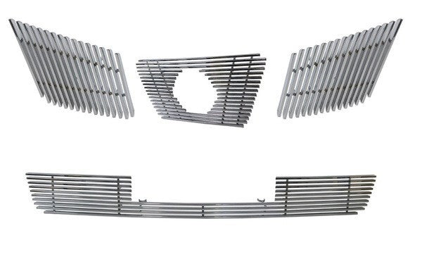 NEW FRONT GRILLE FOR NISSAN NAVARA 2WD D40 12/05-04/2010 STAINLESS D40