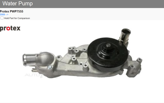NEW COMPLETE WATER PUMP FOR HOLDEN COMMODRE VF VE WM WN V8 6.0L 6.2L
