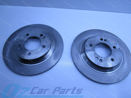 REAR PAIR Brake Disc Rotors FOR KIA OPTIMA TF/JF 2015-ON ELECTRONIC BRAKE
