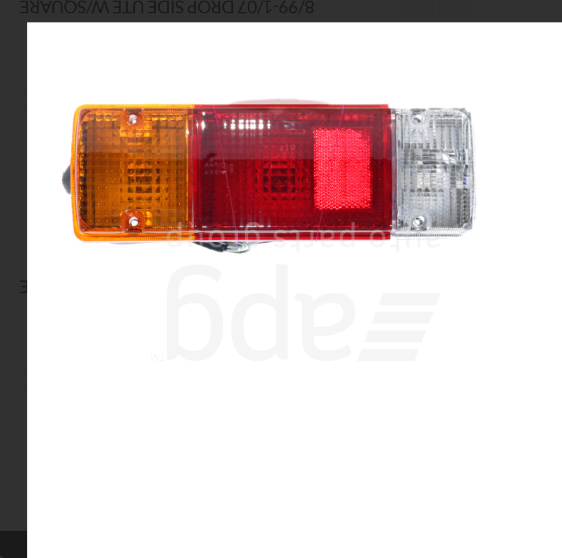 NEW LEFT TAIL LIGHT FOR LANDCRUISER 79-Series 8/1999-1/2007 SQUARE PLUG TYPE