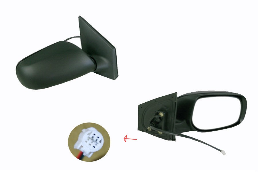NEW RIGHT SIDE DOOR MIRROR FOR TOYOTA COROLLA SEDAN ZRE152 05/2007-09/2009 3-PIN