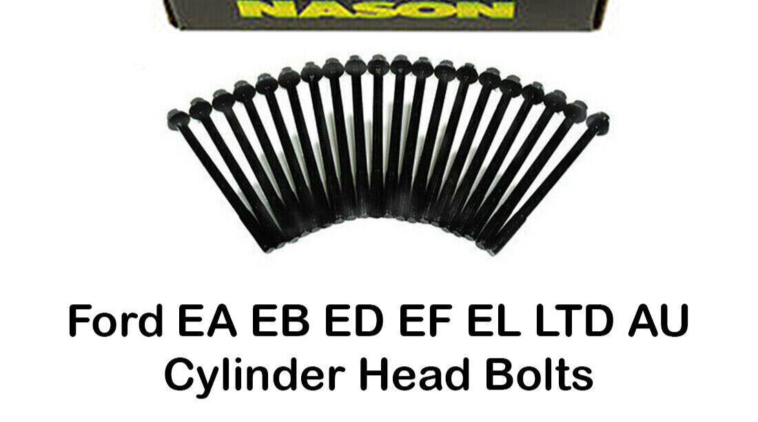 NEW Cylinder Head Bolts for Ford 3.9L 4.0L EA EB ED EF EL LTD AU Tickford