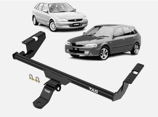 TAG Standard Duty Towbar for Ford Laser (02/1999 - 2002), Mazda 323 (09/1998 - 2