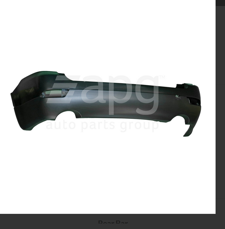 GENUINE REAR BUMPER BAR FOR SUBARU TRIBECA B9 - 10/2007-12/2013