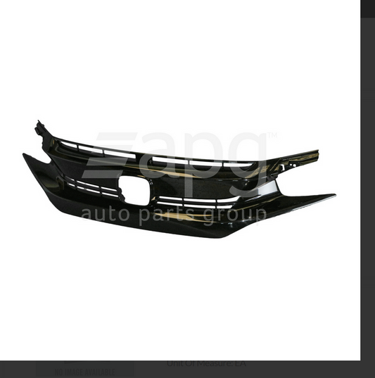 GENUINE FRONT UPPER GRILLE FOR Honda Civic 10th Gen HATCH 5/2016-1/2018