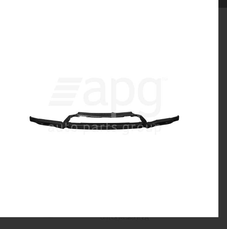 GENUINE Front Bar Absorber FOR LEXUS SEDAN 4/2013-8/2015