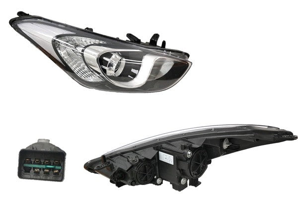 NEW DRIVER SIDE HEADLIGHT FOR HYUNDAI I30  GD  05/2012 ~ 02/2017   (NON XENON)