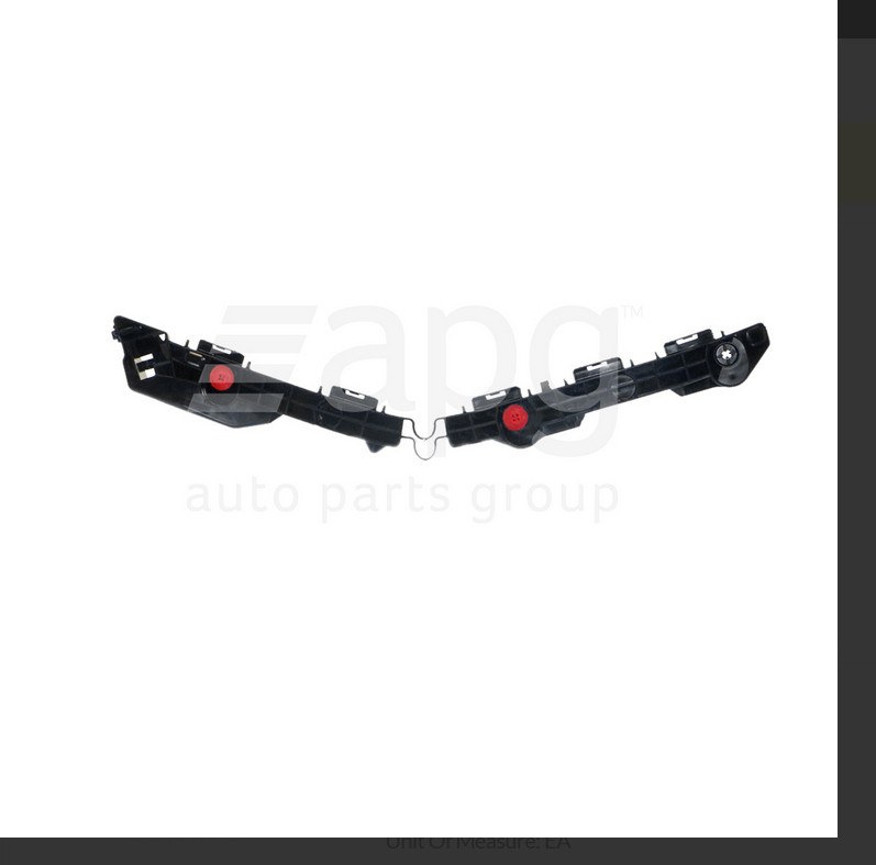 GENUINE LEFT REAR BUMPER BAR BRACKET FOR TOYOTA FORTUNER Gun156R 7/2015-2021