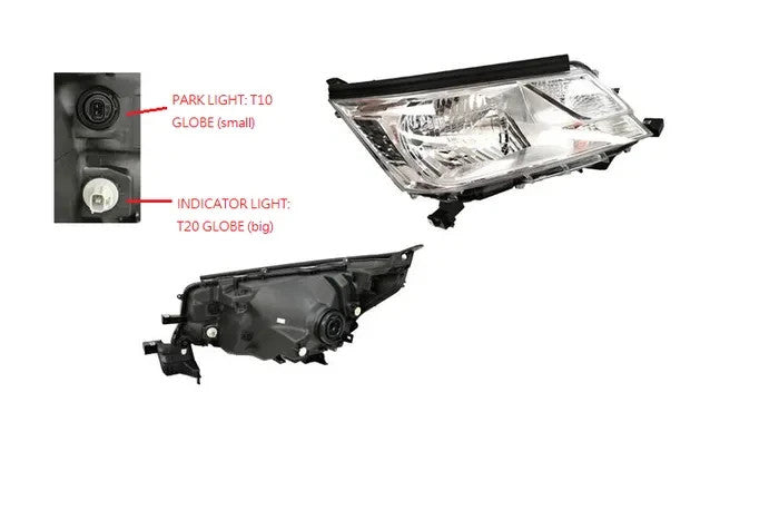 NEW RIGHT HEADLIGHT FOR TOYOTA HIACE GDH300R/GDH320R/GDH/322R/GRH 300R/GRH320R