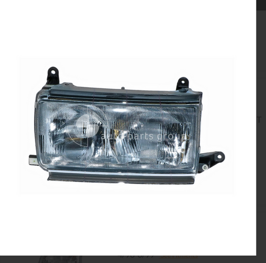 NEW LEFT HEADLIGHT FOR TOYOTA LANDCRUISER 1/90-12/94 SAHARA FZJ80R HDJ80R HZJ80R