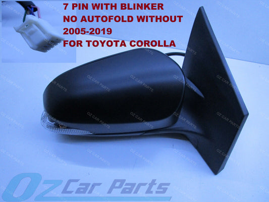 RIGHT SIDE DOOR MIRROR FOR TOYOTA COROLLA ZRE172R 2005-2019 NEW 7 PIN