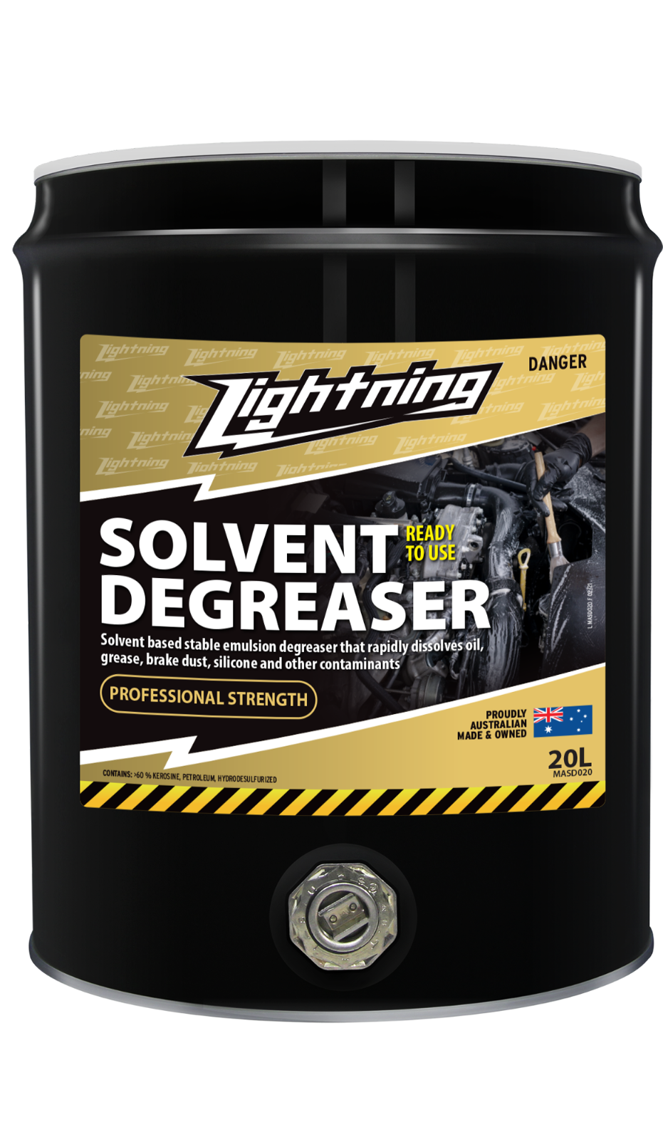 20-LITRE  LIGHTNING SOLVENT DEGREASER  PENRITE *MASD020*