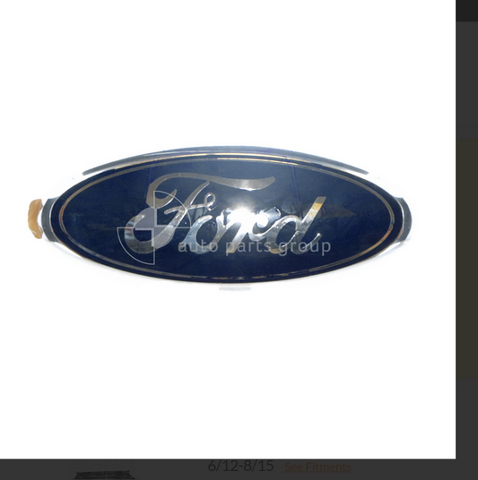 GENUINE FRONT GRILLE EMBLEM BADGE FOR FORD FOCUS 6/2012-8/2015