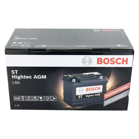 GENUINE BOSCH BATTERY FOR Hightec AGM 95-Ah 850-CCA Battery START-STOP SYSTEM
