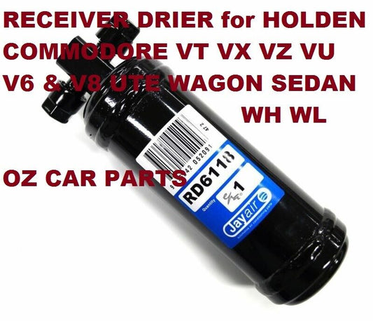 HOLDEN COMMODORE VT VX VU SS AIR CONDITIONING RECEIVER DRIER V6 V8