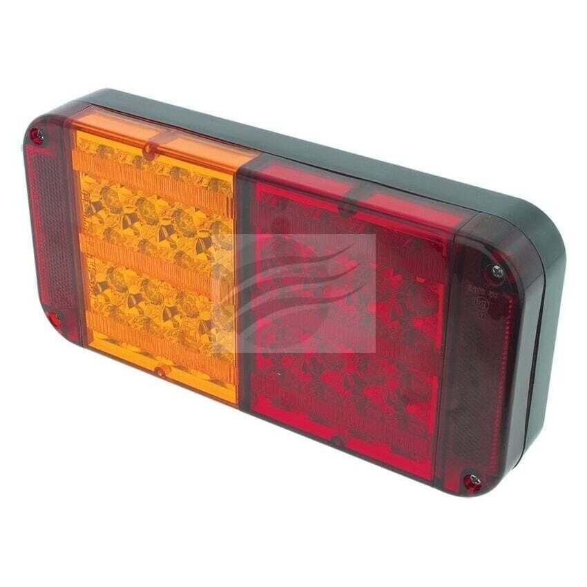 NEW LED Stop/Tail/Indicator Lamp 10-30V with Reflector Black Housing