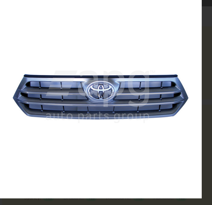 GENUINE FRONT BAR BUMPER GRILLE FOR TOYOTA KLUGER 7/2010-12/2013