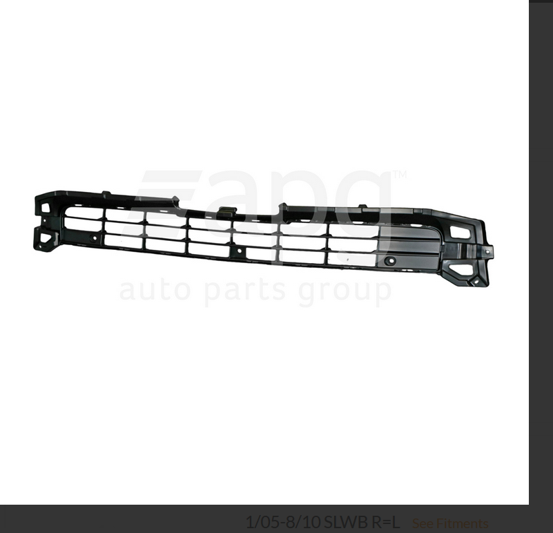 GENUINE FRONT BAR GRILLE FOR TOYOTA HIACE VAN 12/2013-2/2019 SLWB HIGH ROOF