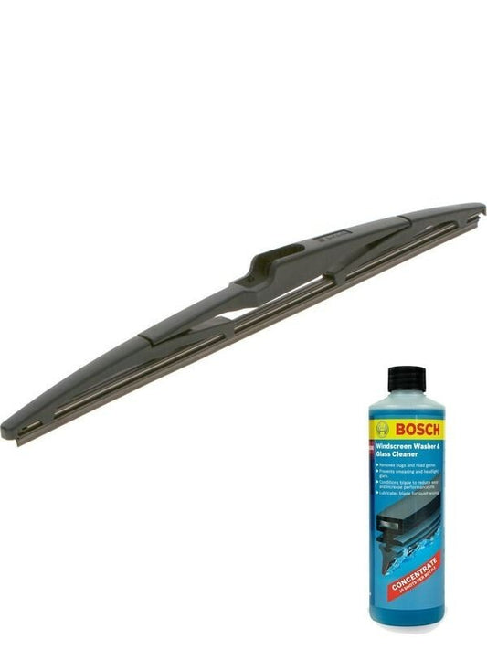 Bosch Rear Wiper Blade 300mm + Windshield Washer Fluid Fits Kia Niro, Sorento, H
