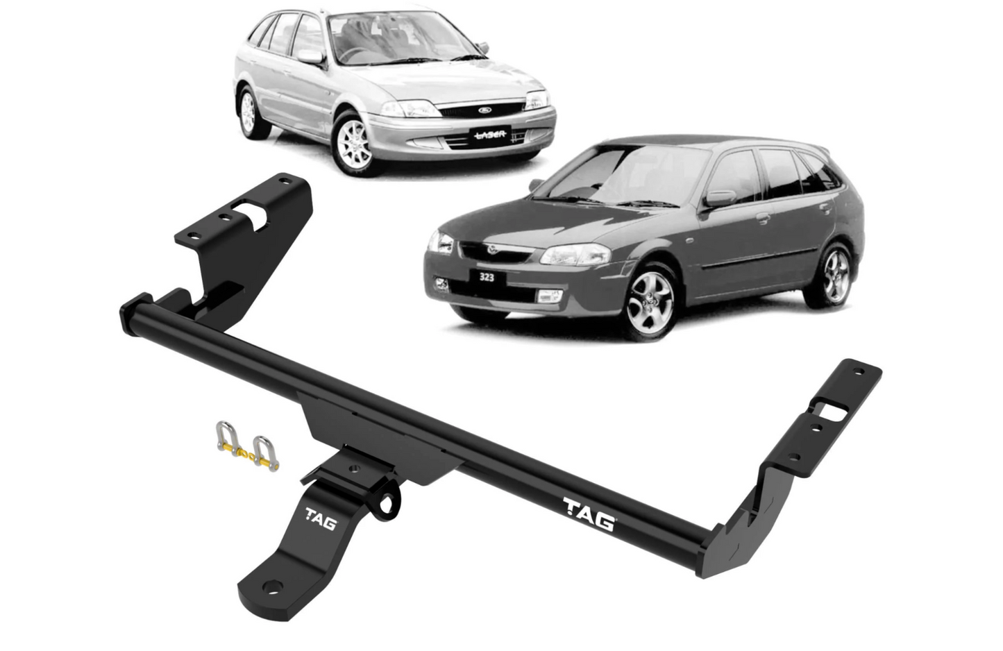 TAG Standard Duty Towbar for Mazda 323 Protegé (05/1998 - 05/2004), 323 Astina (