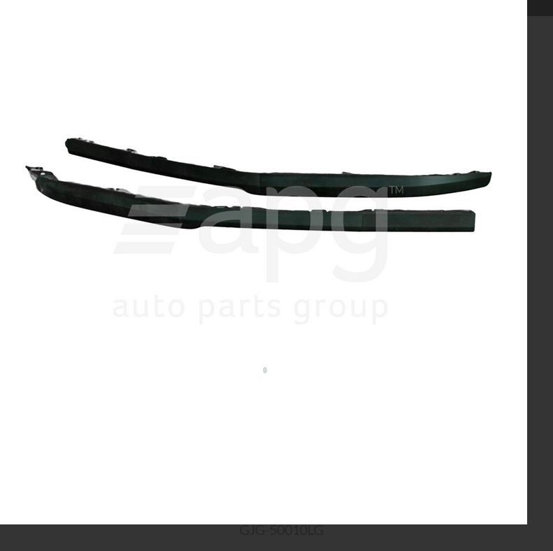 Genuine Front Bar Mould Spoiler FOR Isuzu D-Max 6/12-1/17 Single Cab & Dual CAB